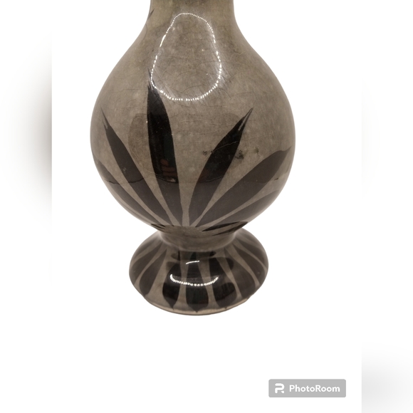 Tonala Hand painted Vase Mexico - Large/Tall - Picture 5 of 15